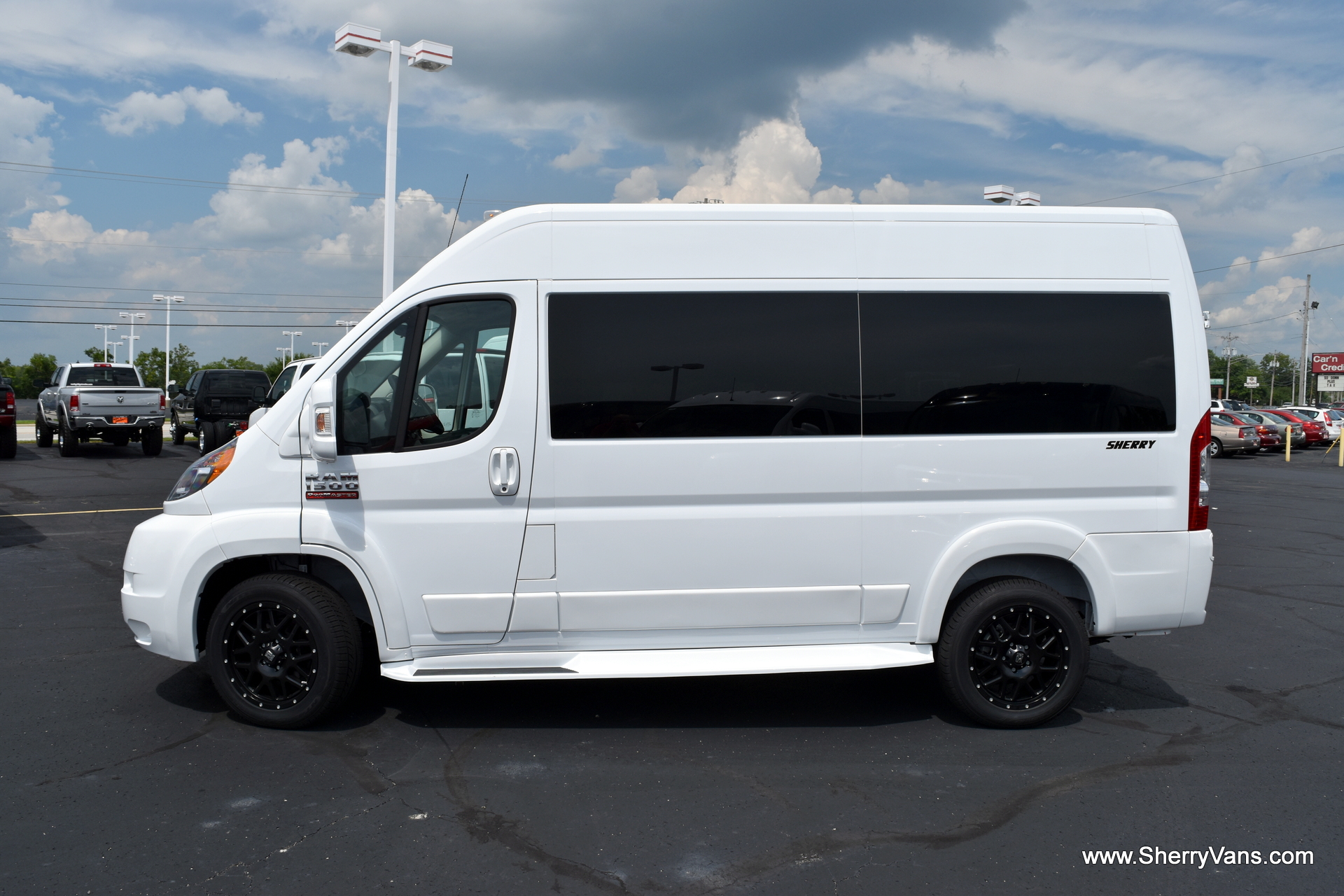 2017 RAM SHERRY VANS 7 PASSENGER HIGHTOP CONVERSION VAN 28001T