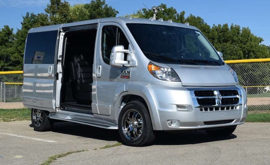 dodge ram van conversion high top