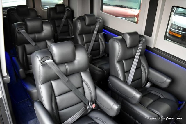 vans 8 passenger seating