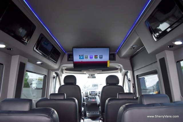 8 passenger van interior