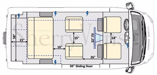 ram 7 passenger conversion van floor plan