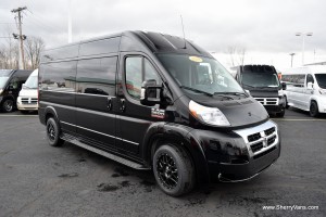 2018 ram 9 passenger conversion van