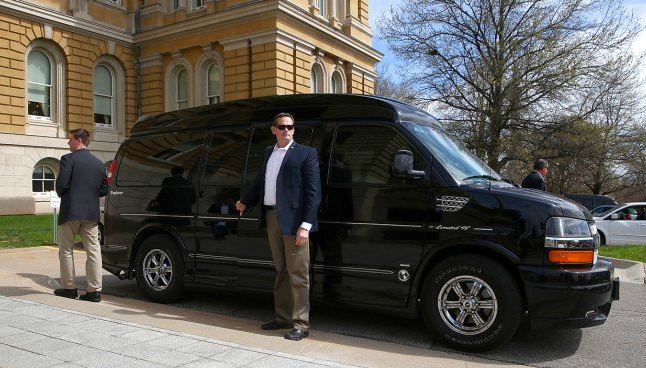 Celebrity Conversion Vans w Security Detail
