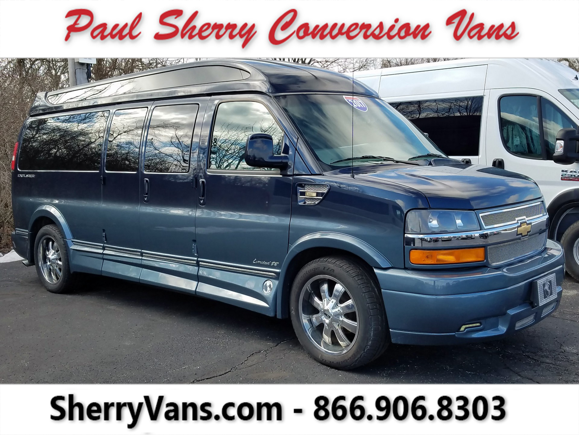 2017 Chevrolet Conversion Van Explorer Vans 9 Passenger CP16489T