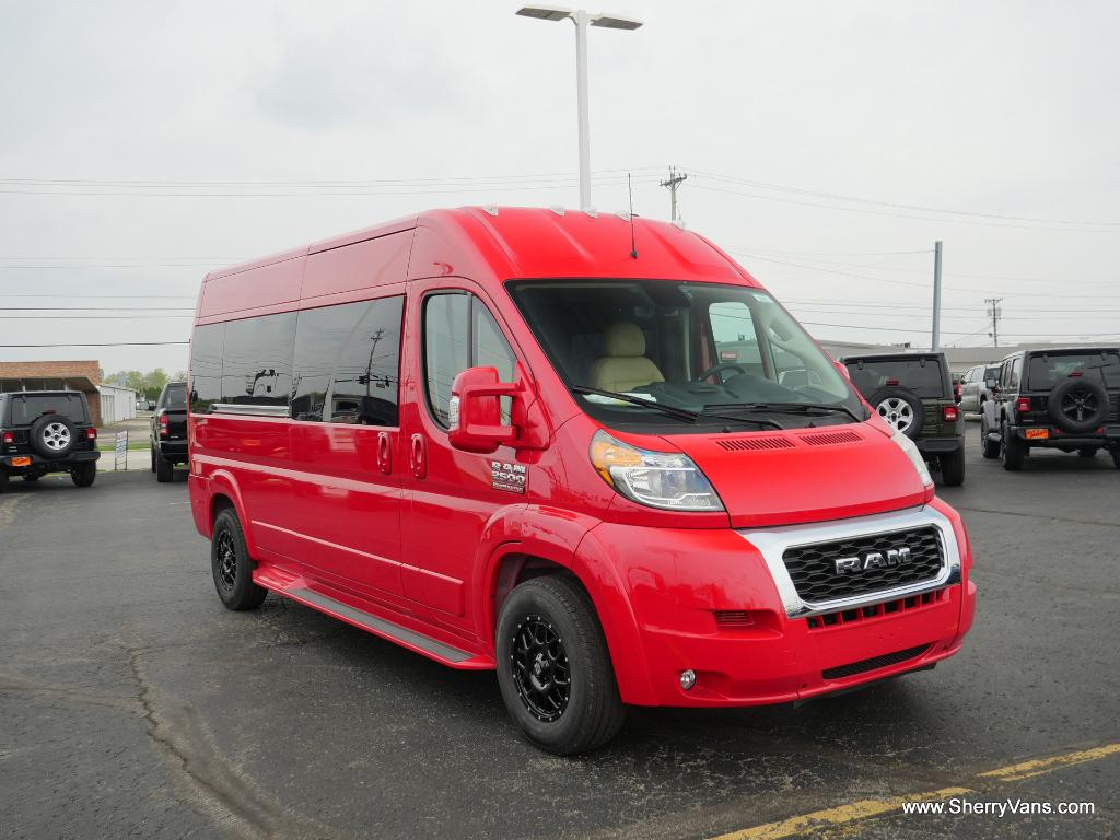2021 Ram Conversion Van Sherry Vans 9 Passenger 30093T Conversion