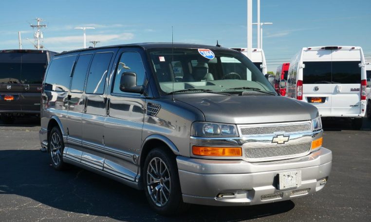 2014 chevy shop conversion van
