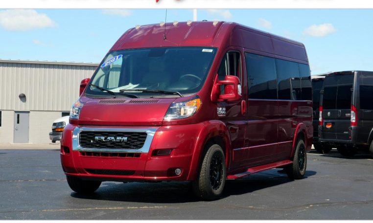 9 passenger conversion vans top