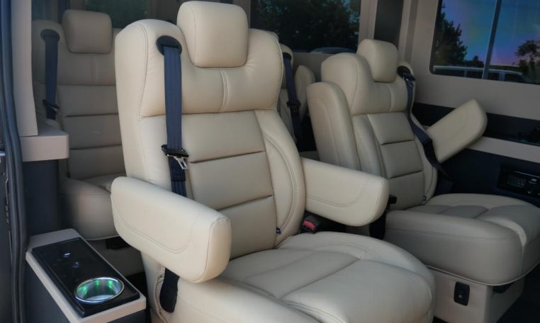 vans 9 passenger seating