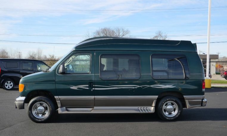 2007 Ford Conversion Van Monogram Kustom Mobility 30326AT Conversion Vans For Sale at Paul Sherry Conversion Vans