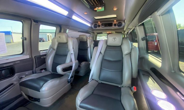 2020 GMC Conversion Van – Explorer Vans 9 Passenger, 55139