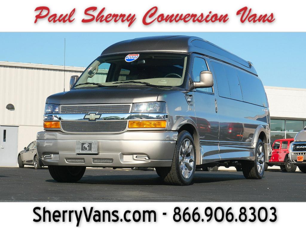 2022 Chevrolet Conversion Van – Explorer Vans 9 Passenger | CP16836T Conversion Sale at Paul Sherry Conversion Vans