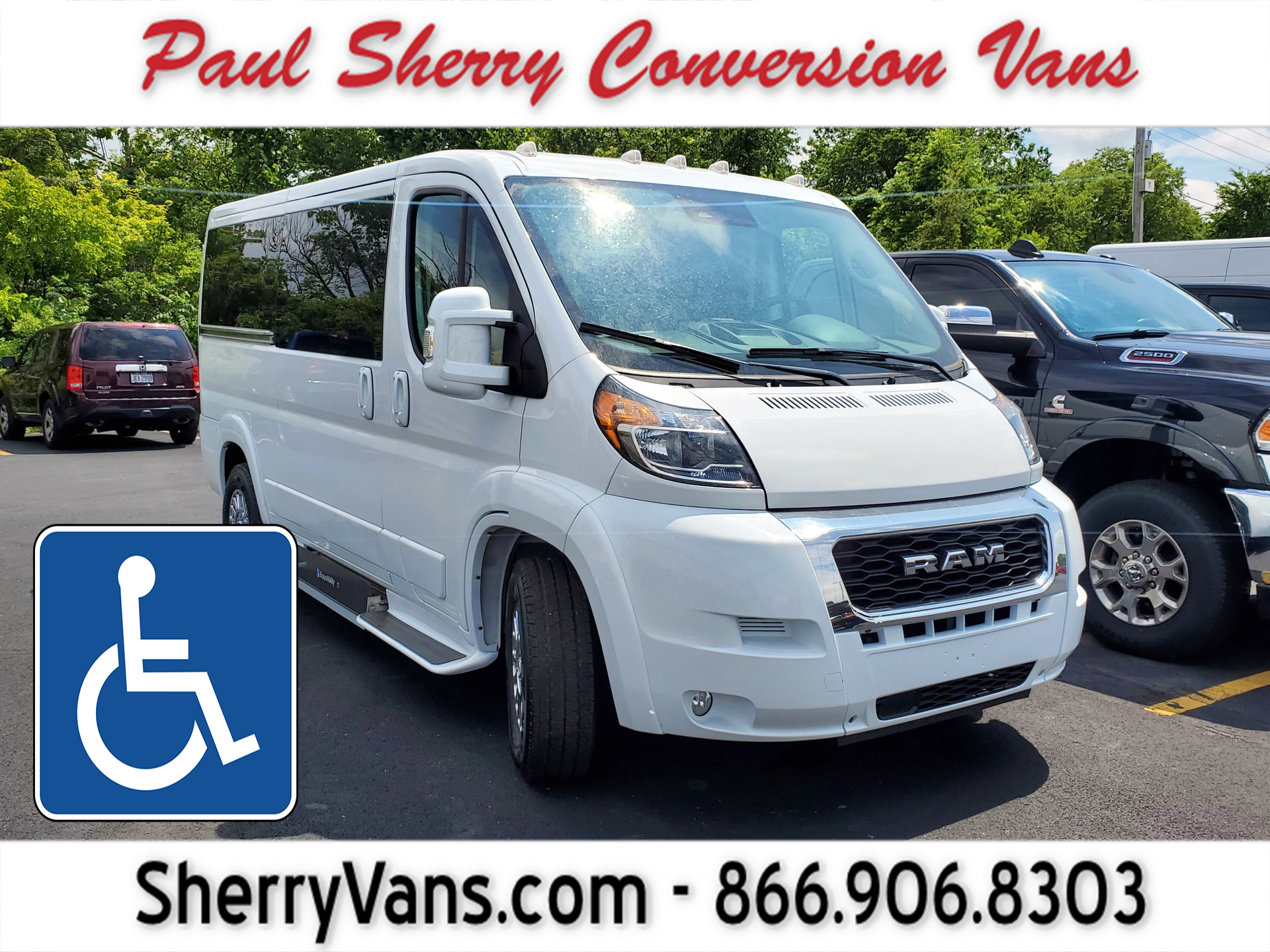 2022 Ram Conversion Van Tempest X SideEntry Mobility 127867