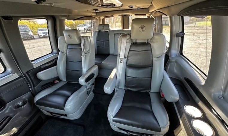Gmc conversion shop van interior