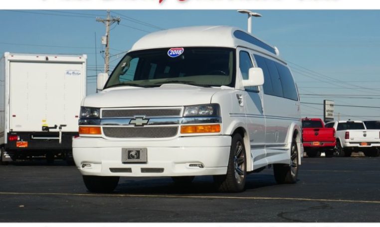 2018 chevy conversion hot sale van for sale