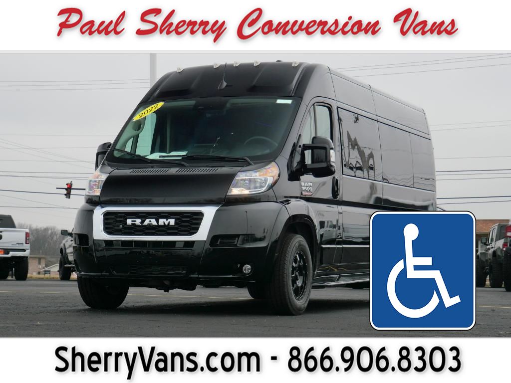 2022 Ram Conversion Van Sherry Vans SideEntry Mobility CP17296T